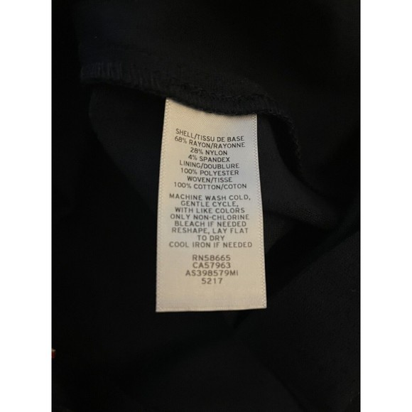 NWT 1901 Built In Stripe Collar  Shirt Dress Size 12 Belted Work Career Dress - Picture 7 of 8